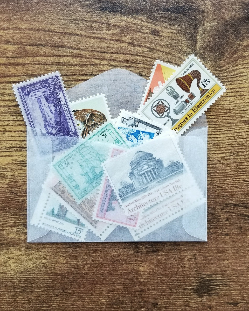 Vintage Stamps — Amber LeBlanc Studio